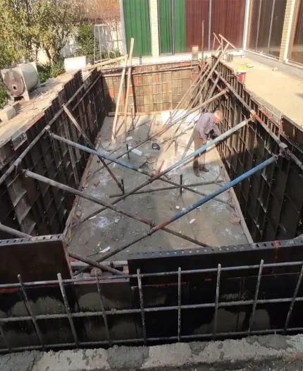 آرماتور و پایپینگ استخر